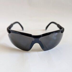 NWT Vintage 90's One Piece Sun Wrap Rimless Sporty Sunglasses (M. Black)